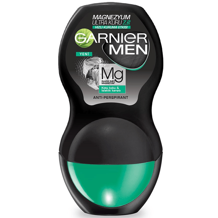 Garnier Men Magnezyum Ultra Kuru Roll On 50ml-Anında Kuruluk