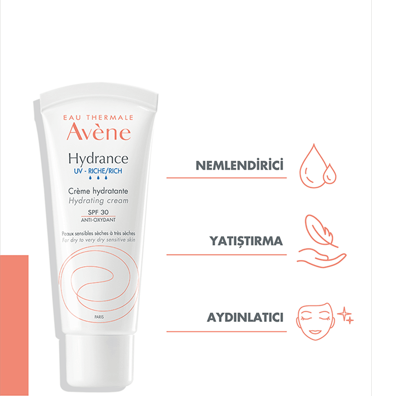 Avene Hydrance UV-Rich Hydrating Emulsion Spf30 40ml-Nemlendirici Emülsiyon