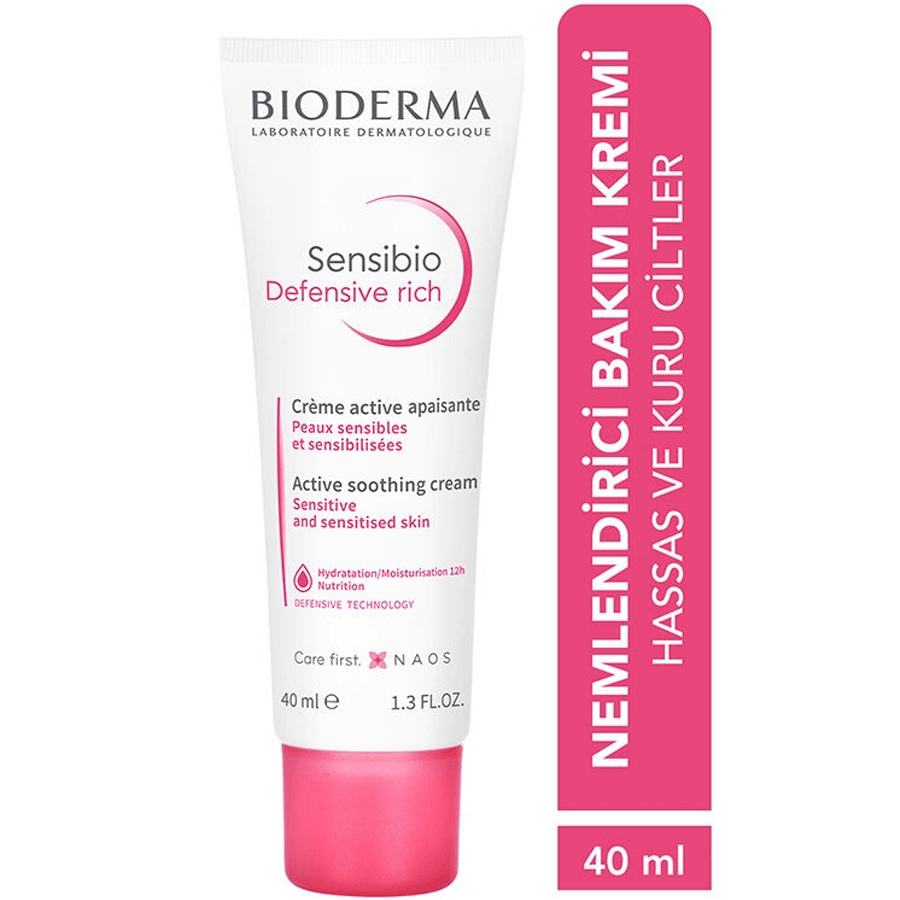 Bioderma Sensibio Rich Cream 40ml-Nemlendirici Krem