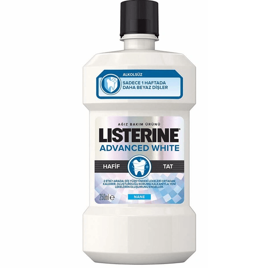 Listerine Advanced White Hafif Tat Çalkalama Suyu 250ml