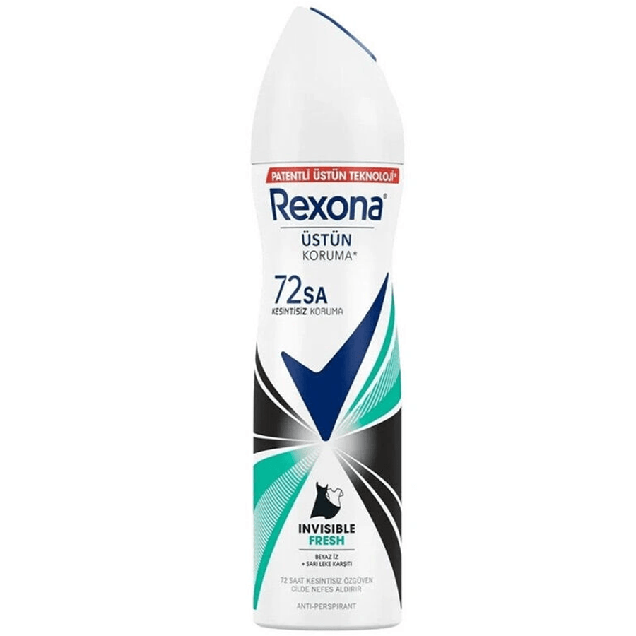 Rexona Invisible Fresh Antiperspirant Kadın Sprey Deodorant 150ml-Terleme Önleyici