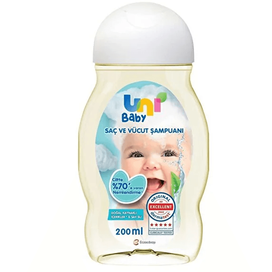 Uni Baby Saç Vücut Şampuanı 200ml