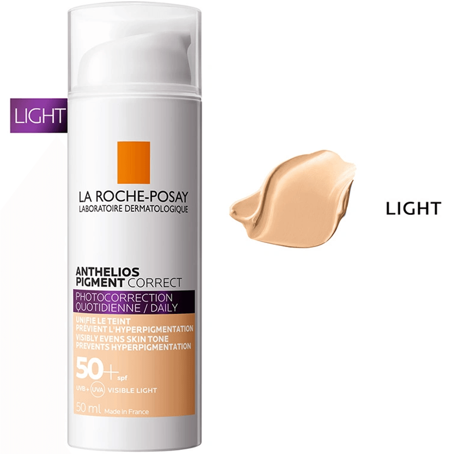 La Roche Posay Anthelios Pigment Correct SPF50+ Light 50ml-Güneş Koruyucu