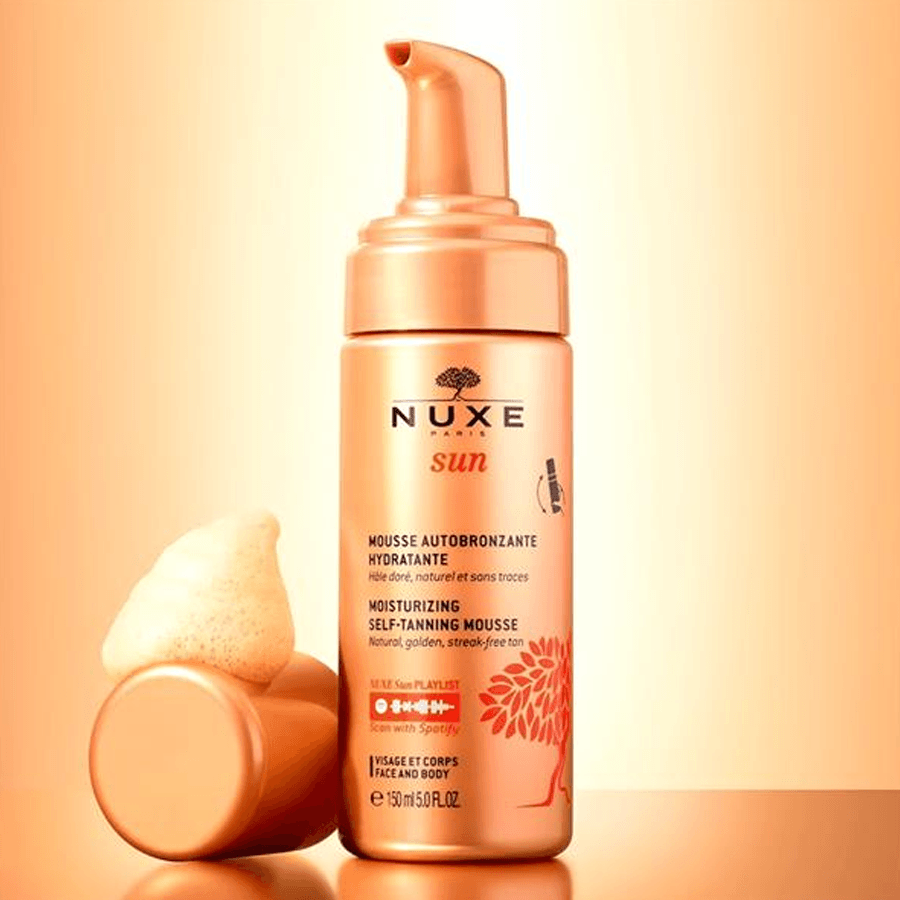 Nuxe Sun Outobronzant Face & Body Cream Mousse 200ml-Sun Outobronzant Köpük