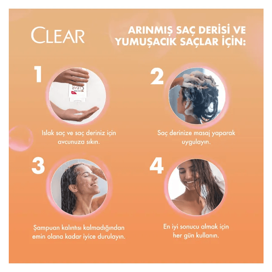 Clear Women Kil Terapisi Şampuanı 485ml-Kepeğe Karşı Şampuan