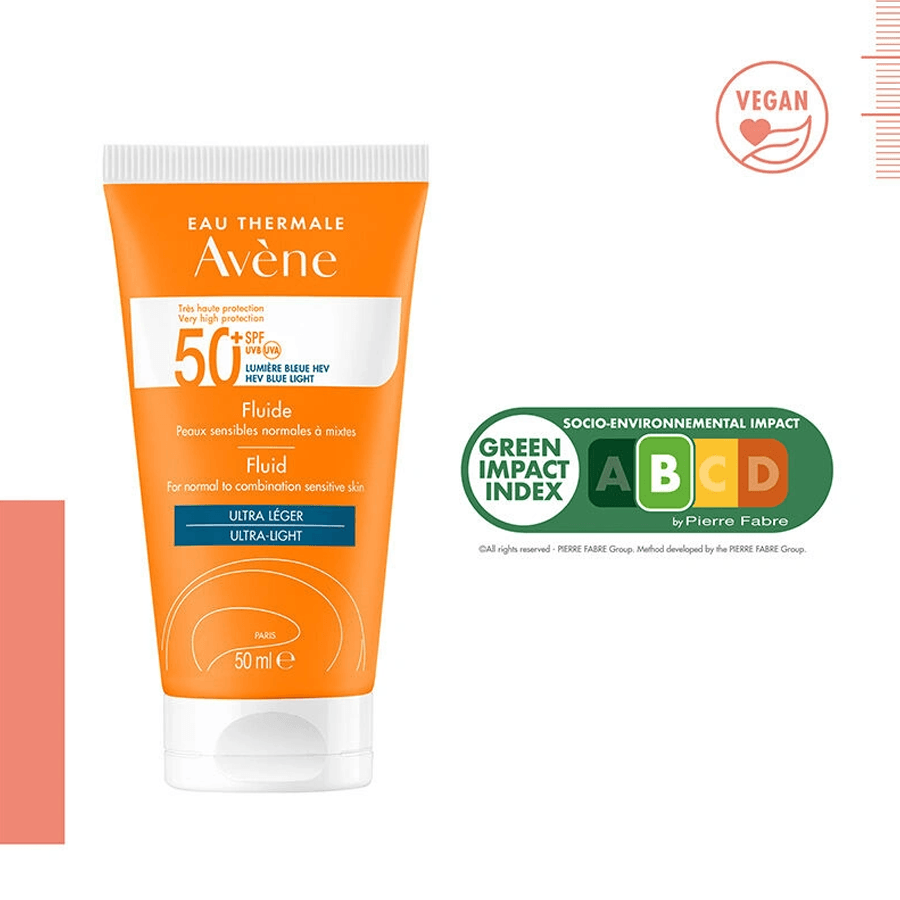 Avene Solaire SPF50+ Fluid Ultra Light 50ml-Güneş Koruyucu