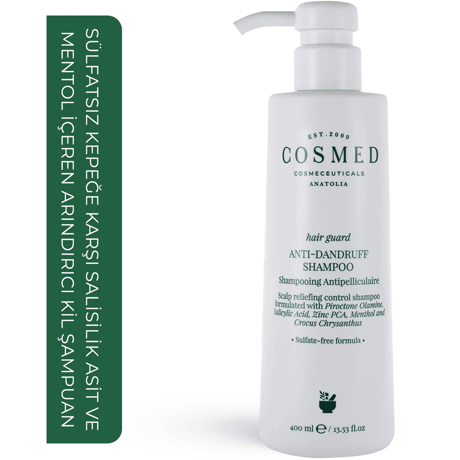 Cosmed Anti-Dandruff Shampoo 400ml-Kepeğe Karşı Şampuan