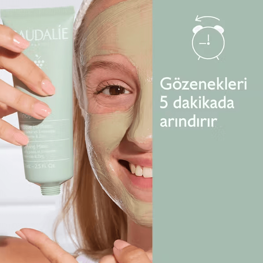 Caudalie Vinopure Purifying Mask 75ml-Kil Maskesi