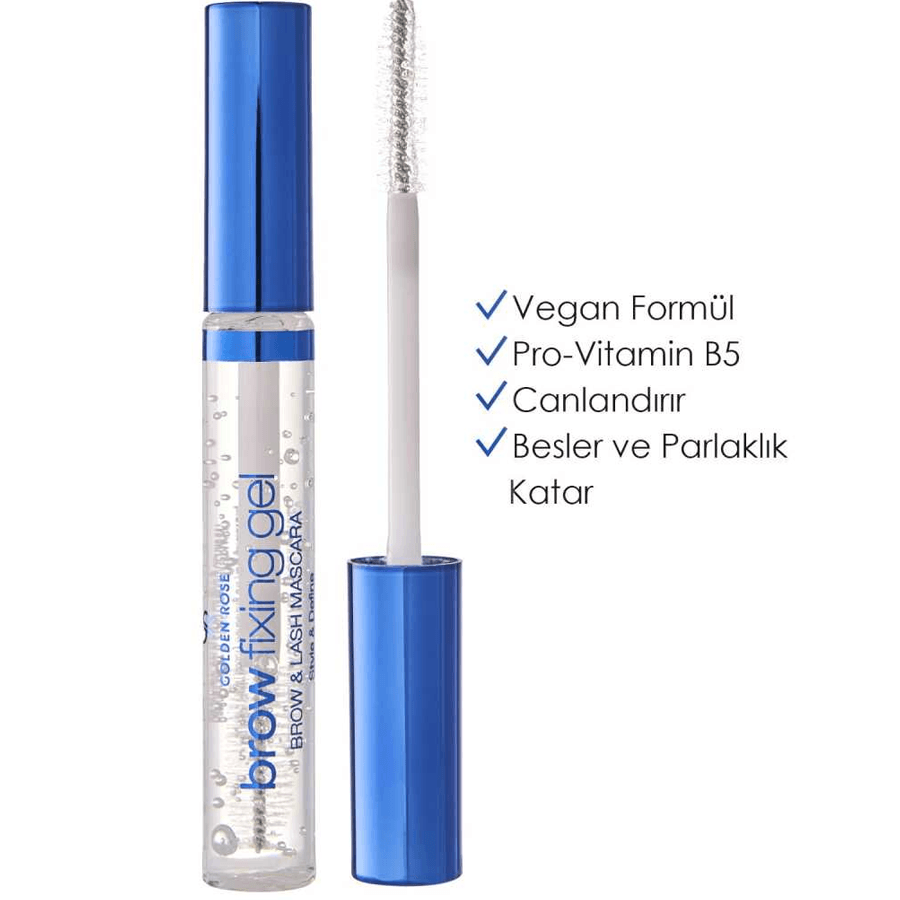 Golden Rose Brow Fixing Gel Brow & Lash Mascara-Kaş Ve Kirpik Sabitleyici