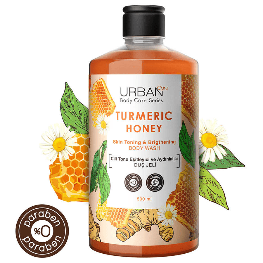 Urban Care Turmeric Honey Duş Jeli 500ml-Cilt Tonu Eşitleyici