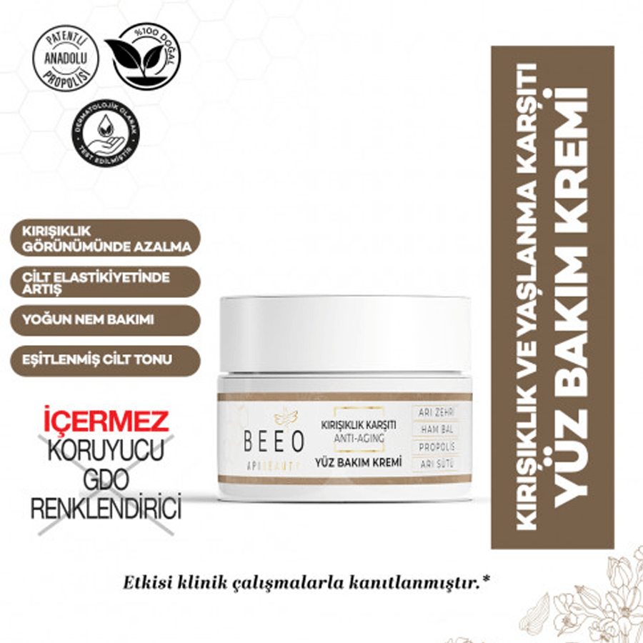 Beeo Apibeauty Kırışıklık Karşıtı Anti-Aging Cilt Bakım Seti