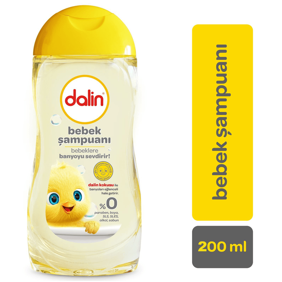 Dalin Bebek Şampuanı 200ml-Göz Yakmayan Şampuan