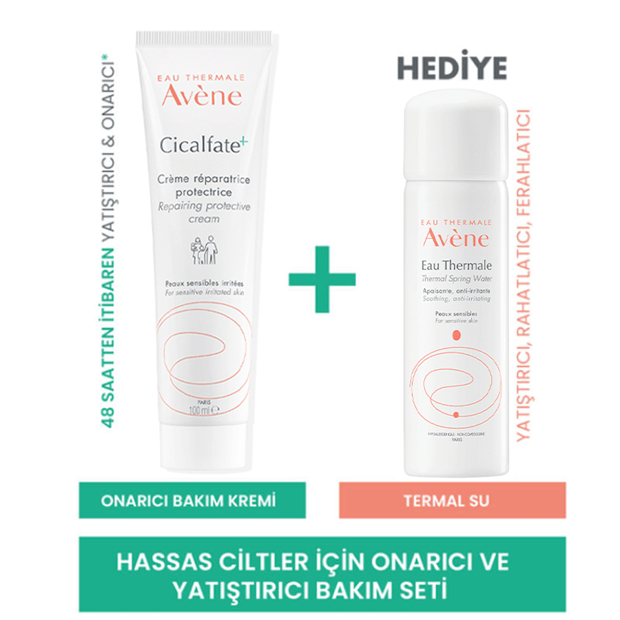 Avene Cicalfate Protective Bakım Kremi 100ml-Termal Su Hediyeli