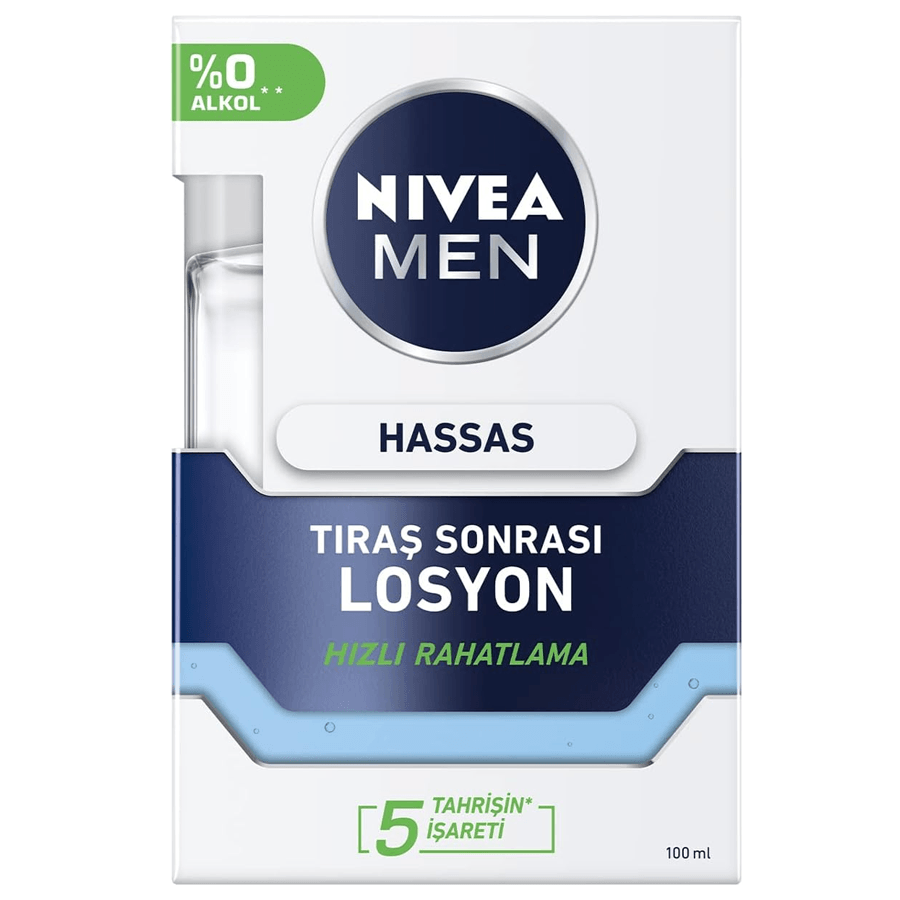 Nivea Men Hassas Tıraş Sonrası Losyon 100ml-Yatıştırıcı