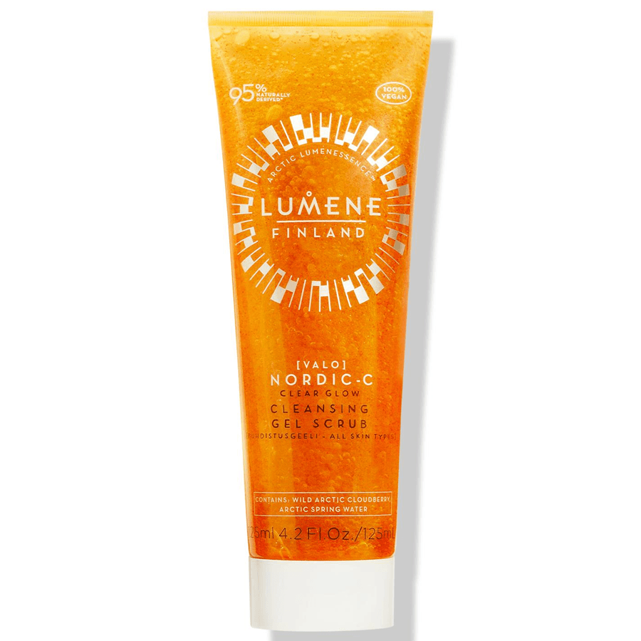 Lumene Clear Glow Cleansing Gel Scrub 125ml-Peeling Etkili Temizleyici Jel