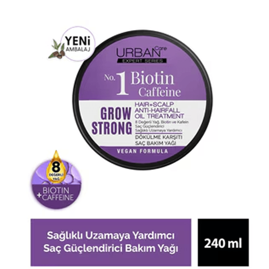 Urban Care Expert Series Grow Strong Saç Güçlendirici Bakım Yağı 240ml