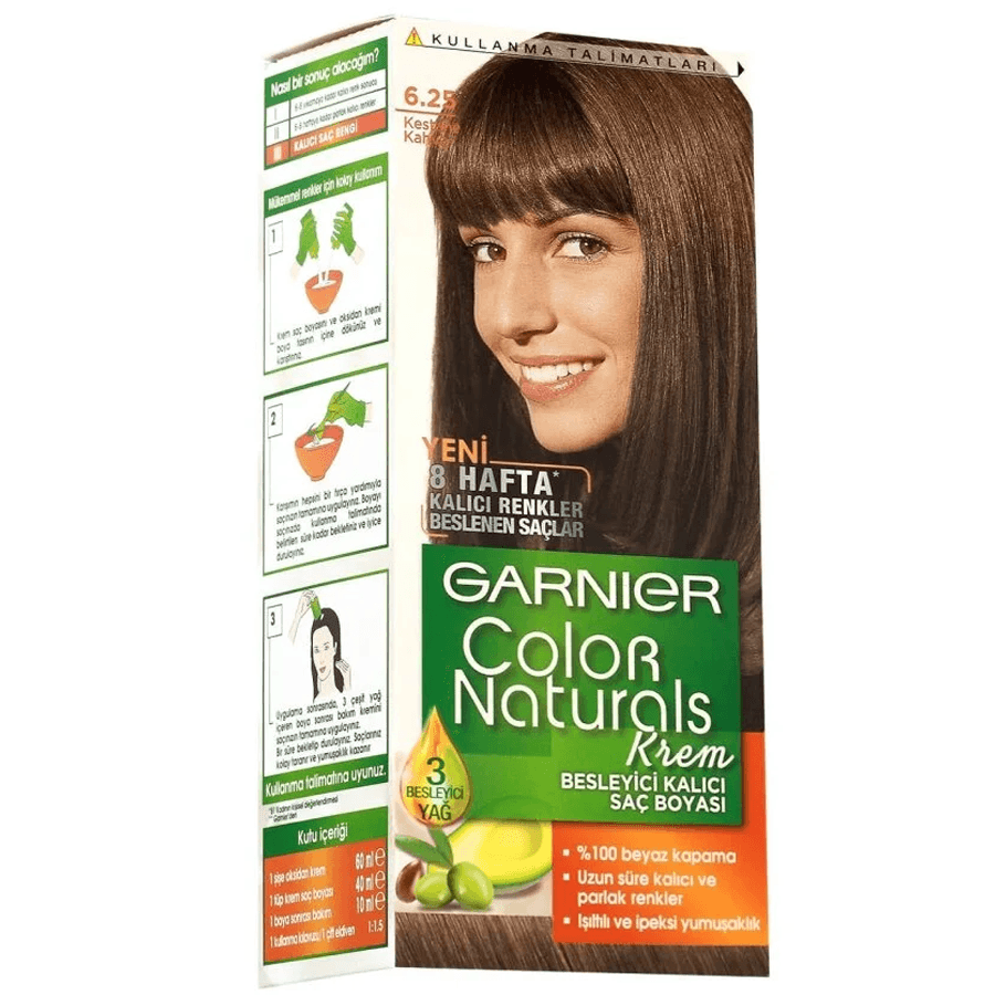 Garnier Color Naturals Creme 6,25 Kestane Kahve-Saç Boyası