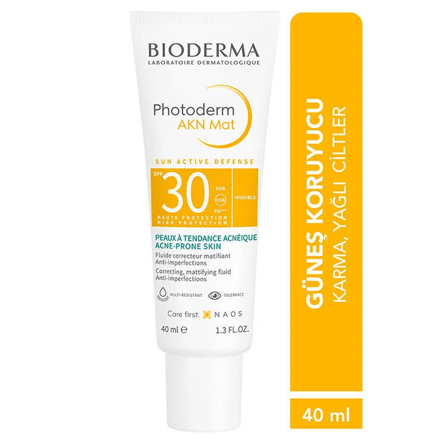 Bioderma Photoderm AKN MAT Spf30 40ml-Güneş Koruyucu Krem