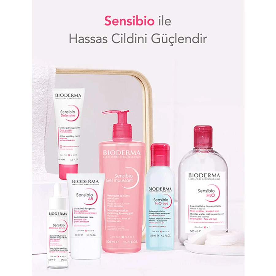 Bioderma Sensibio H2O 850ml-Yüz ve Makyaj Temizleme Suyu