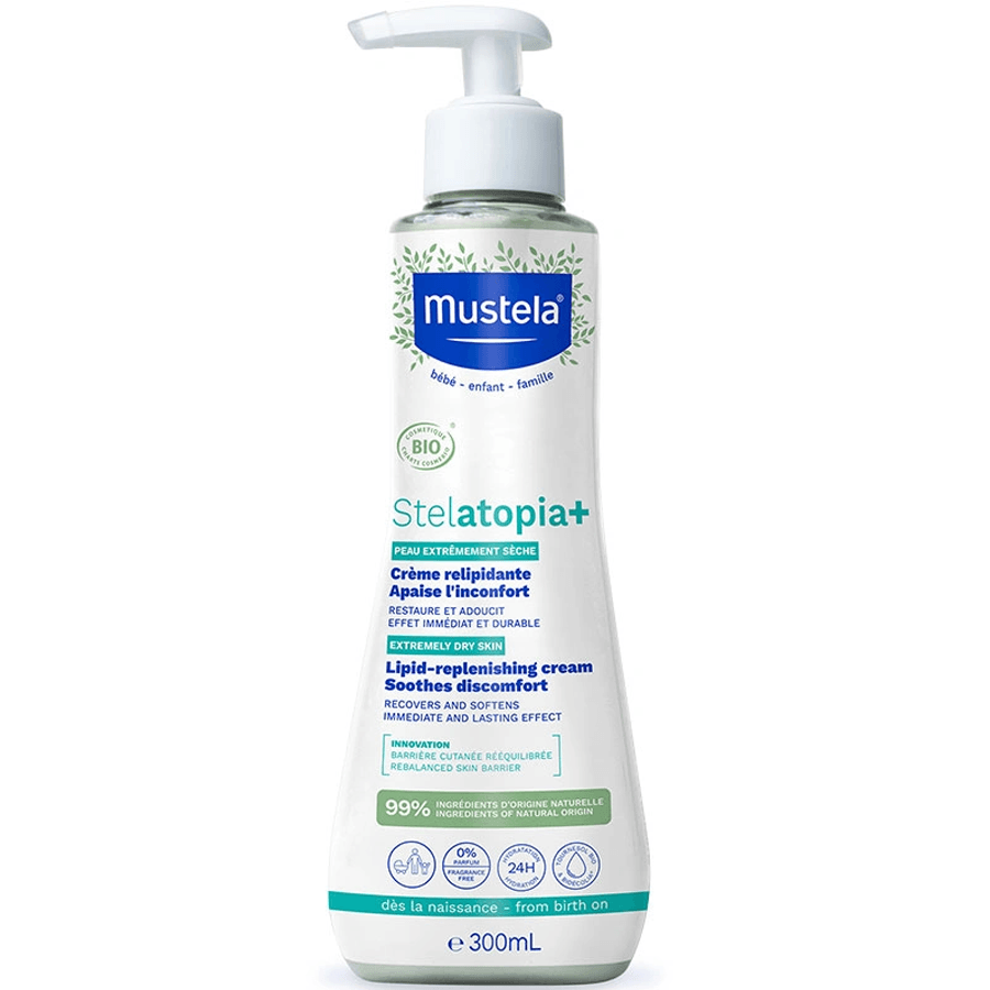 Mustela Stelatopia+ Lipid Replenishing Cream 300ml-Yenileyici Krem