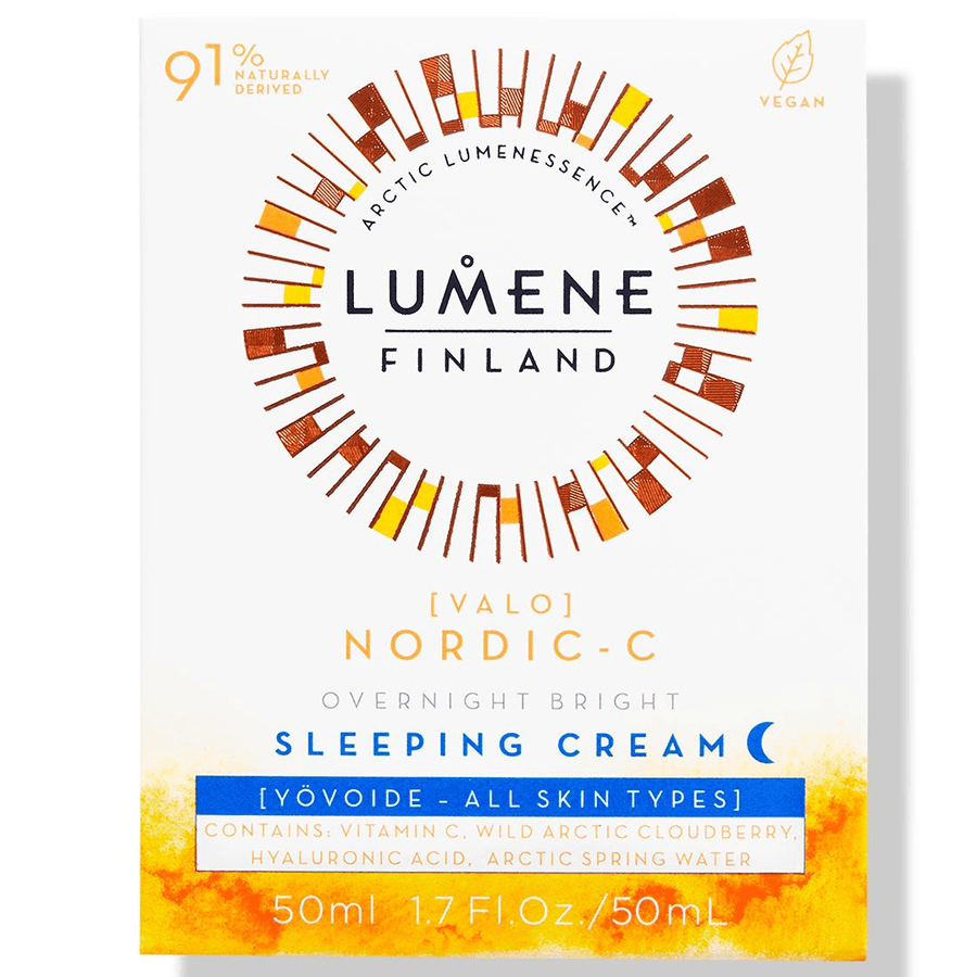 Lumene Overnight Bright Sleeping Cream 50ml-Leke Karşıtı Gece Kremi