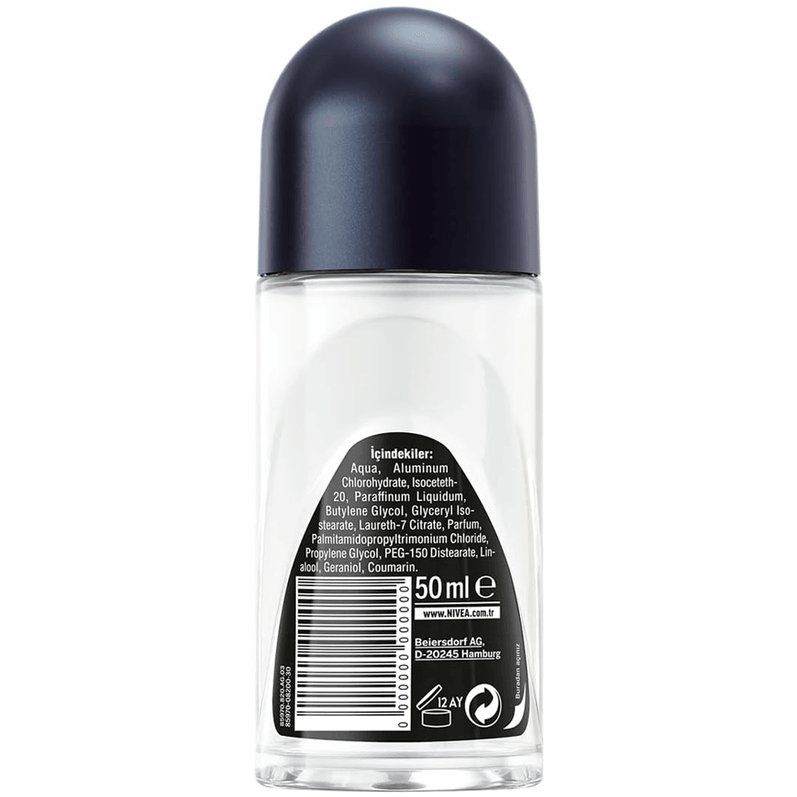 Nivea Men Black & White Fresh Roll-On 50ml-Leke Karşıtı