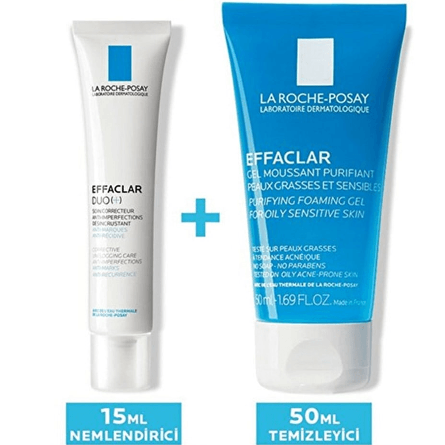 La Roche Posay Effaclar Yağlı ve Akneye Eğilimli Ciltler için Tanışma Kiti