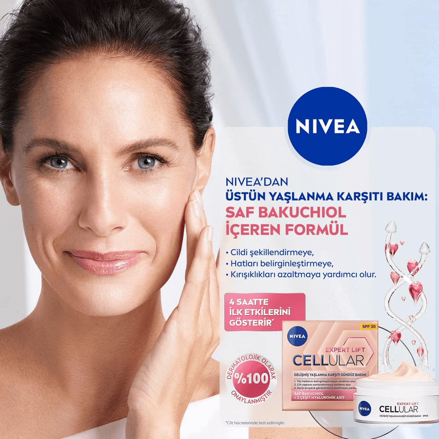 Nivea Cellular Expert Lift Yaşlanma Karşıtı Gündüz Kremi 50ml