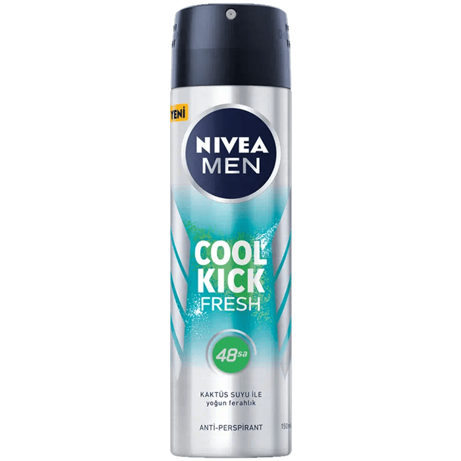 Nivea Men Cool Kick Fresh Sprey 150ml-Kaktüs Sulu Sprey