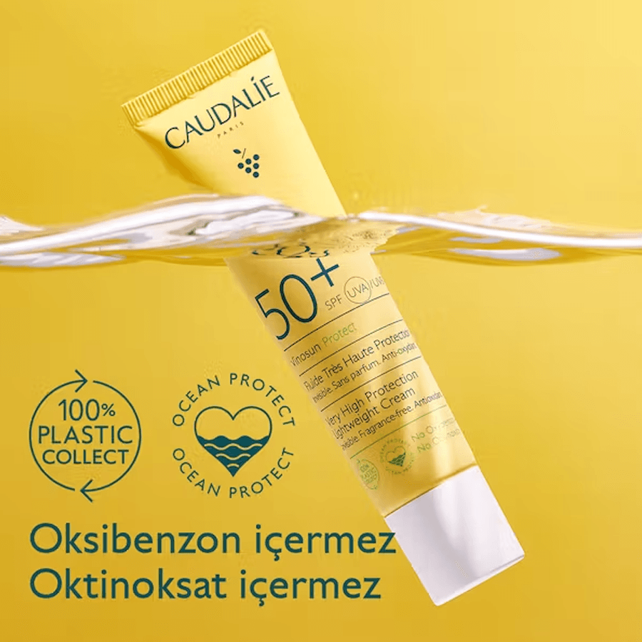 Caudalie Vinosun Ocean Protect Lightweight Spf50+ 40ml-Güneş Koruyucu Krem