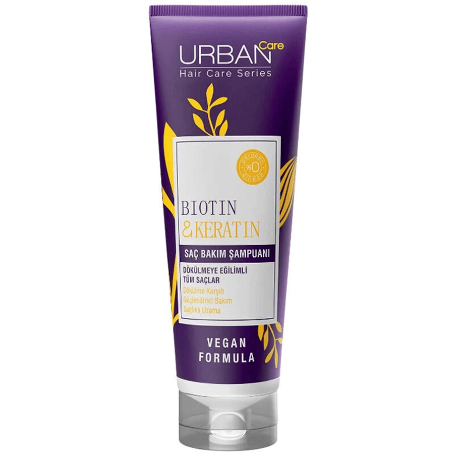 Urban Care Biotin & Keratin Saç Bakım Şampuanı 250ml-Tüm Saçlar