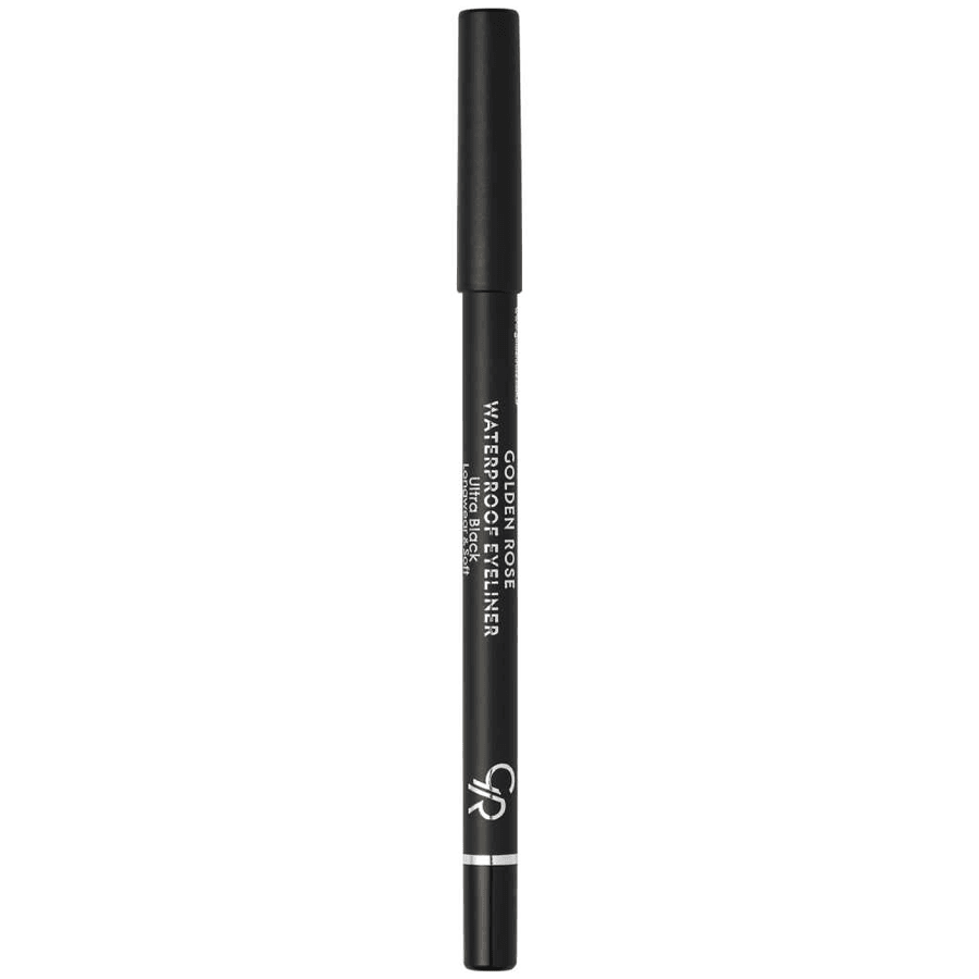 Golden Rose Waterproof Eyeliner Longwear&Soft Ultra Black-Göz Kalemi