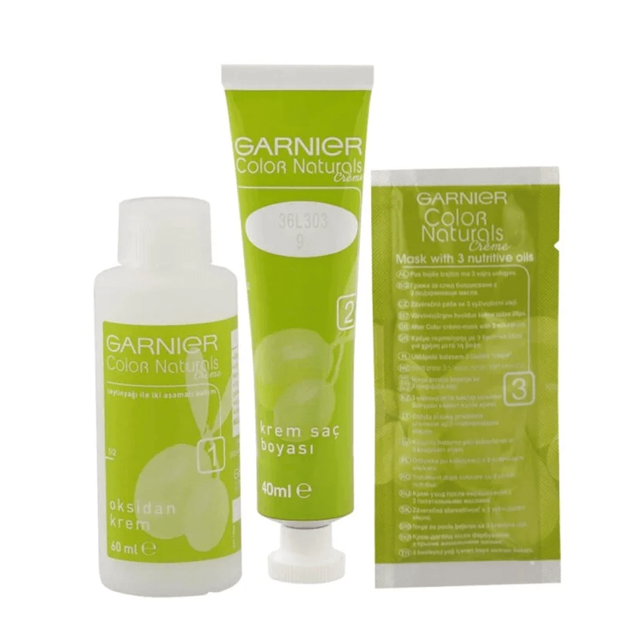 Garnier Color Naturals Creme 9 Sarı-Saç Boyası