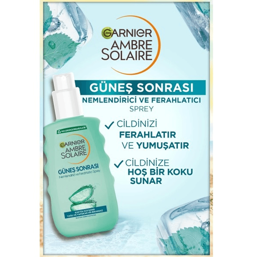 Garnier Ambre Solaire Güneş Sonrası Kaktüs Özlü Sprey 200ml