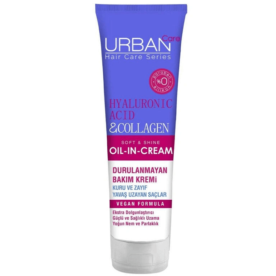 Urban Care Hyaluronic Acid & Keratin 150ml-Durulanmayan Bakım Kremi