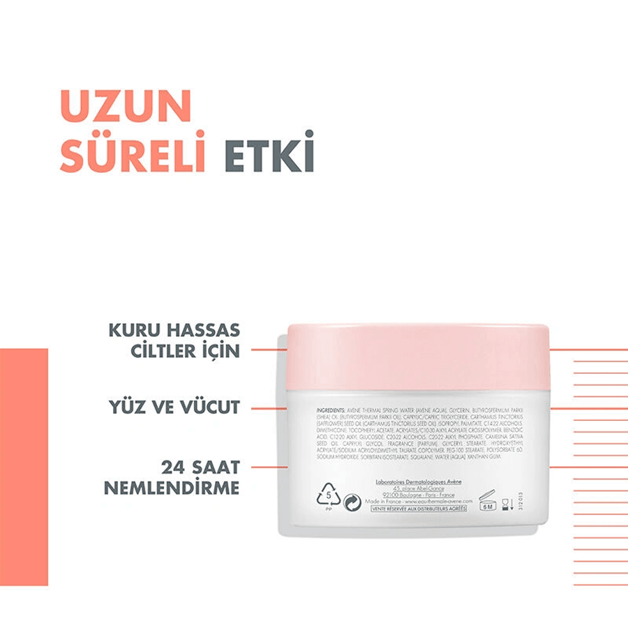 Avene Body Nemlendirici Vücut Balsamı 250ml-Hassas ve Kuru Cilt