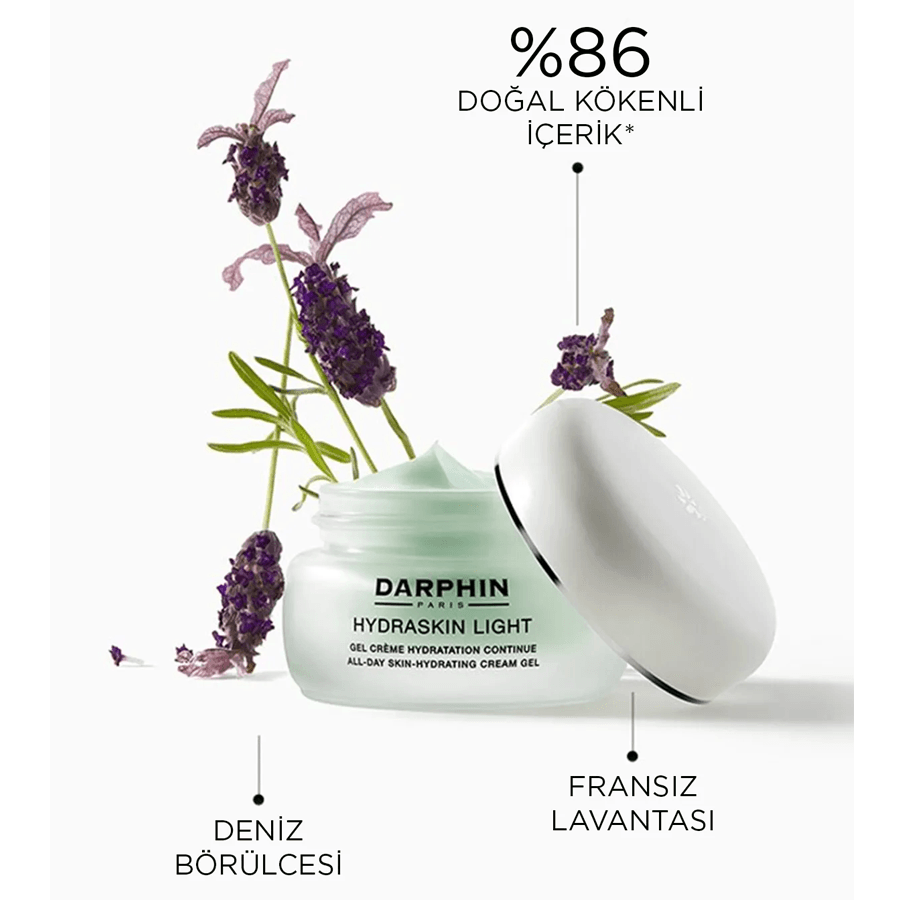 Darphin Hydraskin Light Nemlendirici Jel Krem 50ml-Normalden Yağlıya Dönük