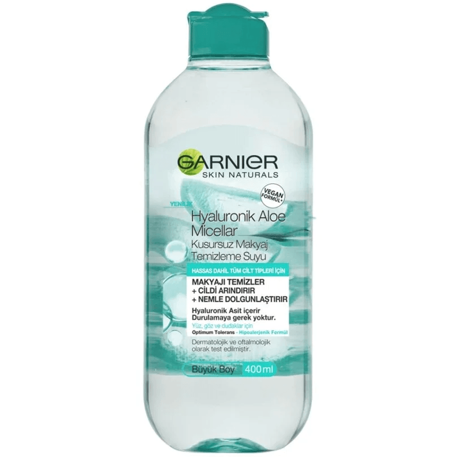 Garnier Hyaluronik Aloe Micellar Kusursuz Makyaj Temizleme Suyu 400ml