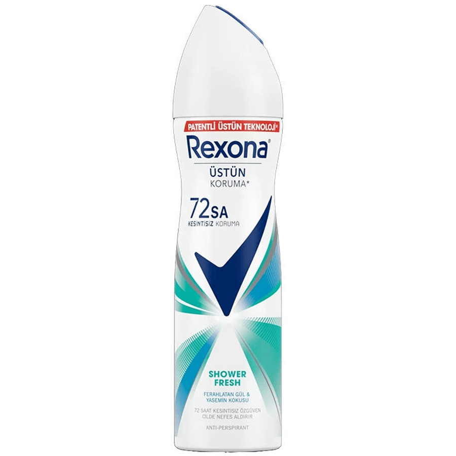 Rexona Shower Fresh Antiperspirant Kadın Sprey Deodorant 150ml-Terlemeyi Önleyici