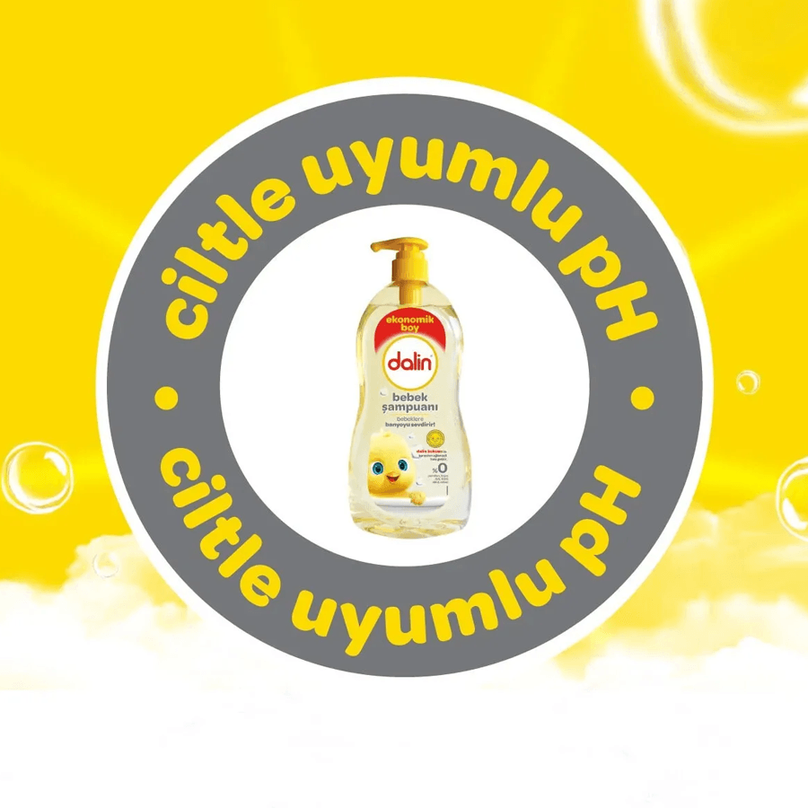 Dalin Bebek Şampuanı 500ml-Göz Yakmayan Şampuan