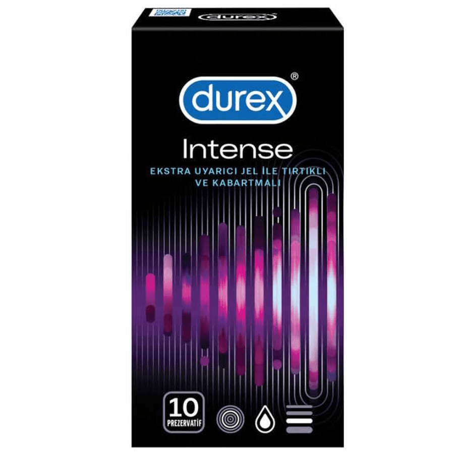 Durex Intense Prezervatif 10 Adet