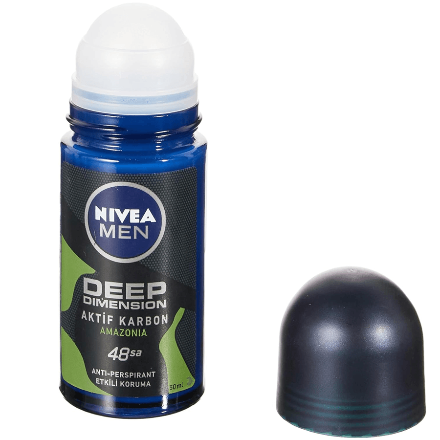 Nivea Men Deep Dimension Amazonıa Roll-On 50ml-Aktif Karbon