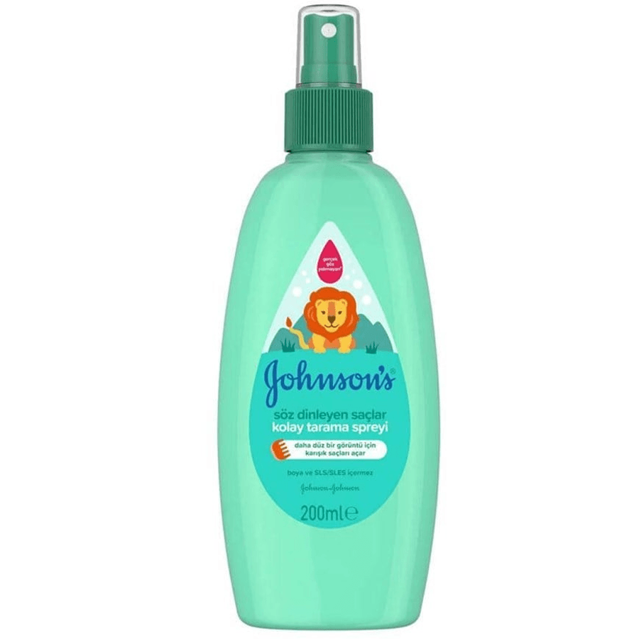 Johnson’s Baby Söz Dinleyen Saçlar Kolay Tarama Spreyi 200ml