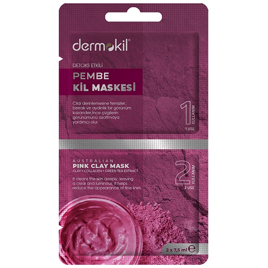 Dermokil Detoks Etkili Pembe Kil Maskesi 7.5ml