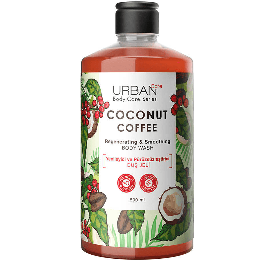 Urban Care Coconut Coffee Body Wash 500ml-Duş Jeli