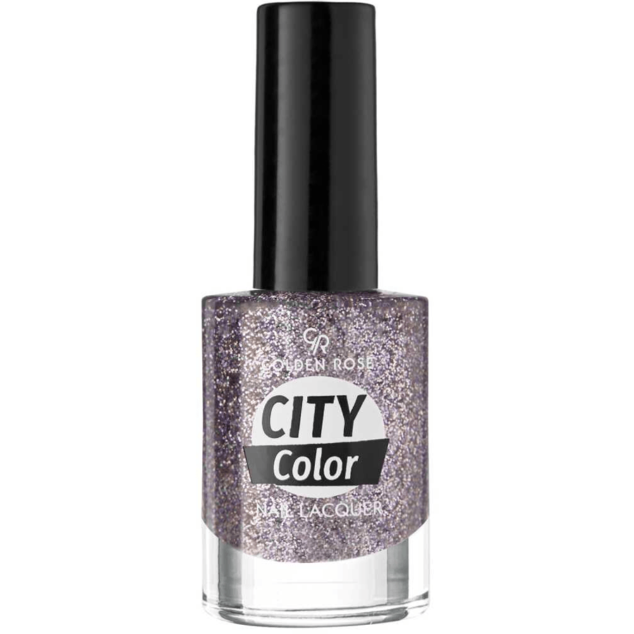 Golden Rose City Color Nail Lacquer Glitter-Işıltılı Oje