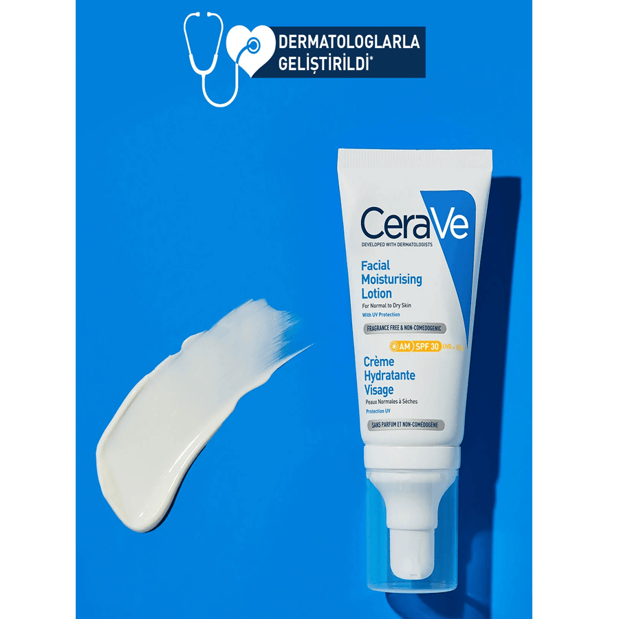 CeraVe SPF30 Nemlendirici Yüz Kremi 52ml-Güneş Koruyucu