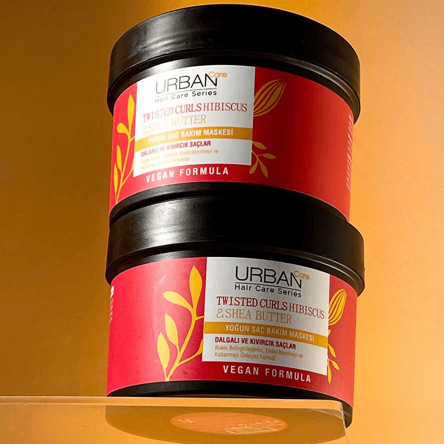 Urban Care Twisted Curls Hibiscus & Shea Butter 230ml-Saç Maskesi