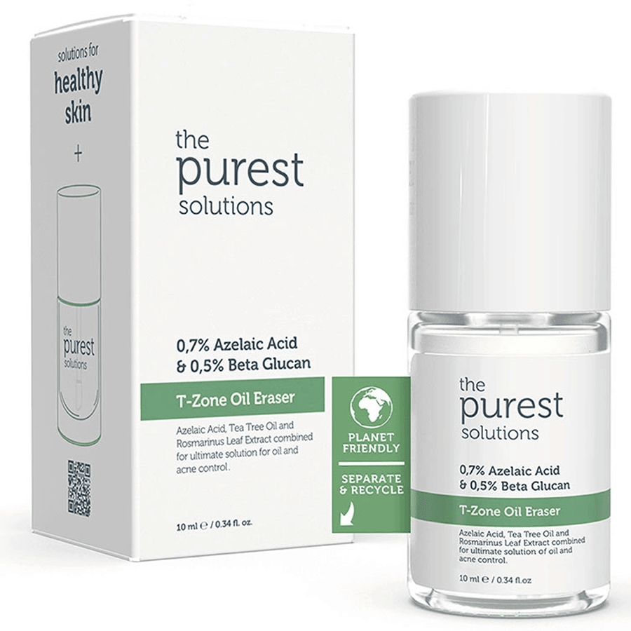 The Purest Solutions T-ZONE Oil Eraser 10ml-Sivilce Maskesi