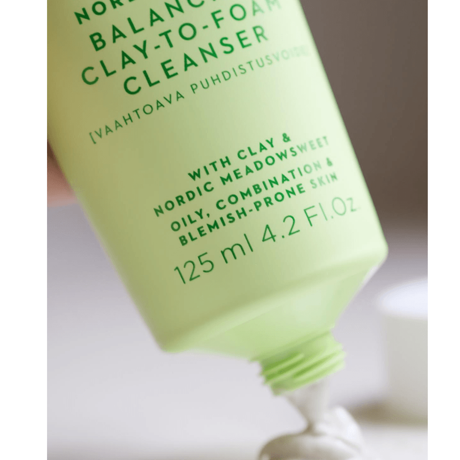 Lumene Balancing Clay-To-Foam Cleanser 125ml-Kil İçerikli Köpük Temizleyici 